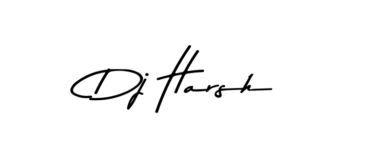 Design your own signature with our free online signature maker. With this signature software, you can create a handwritten (Asem Kandis PERSONAL USE) signature for name Dj Harsh. Dj Harsh signature style 9 images and pictures png