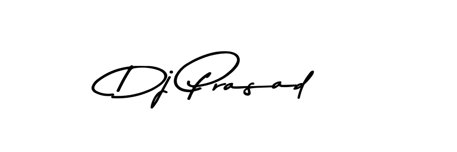 Dj Prasad stylish signature style. Best Handwritten Sign (Asem Kandis PERSONAL USE) for my name. Handwritten Signature Collection Ideas for my name Dj Prasad. Dj Prasad signature style 9 images and pictures png