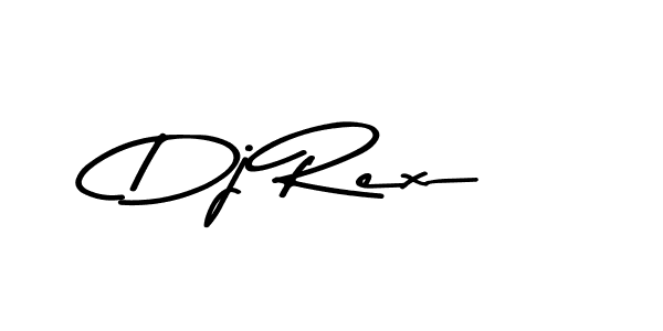 Use a signature maker to create a handwritten signature online. With this signature software, you can design (Asem Kandis PERSONAL USE) your own signature for name Dj Rex. Dj Rex signature style 9 images and pictures png