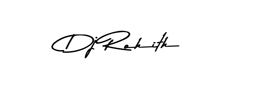 Dj Rohith stylish signature style. Best Handwritten Sign (Asem Kandis PERSONAL USE) for my name. Handwritten Signature Collection Ideas for my name Dj Rohith. Dj Rohith signature style 9 images and pictures png