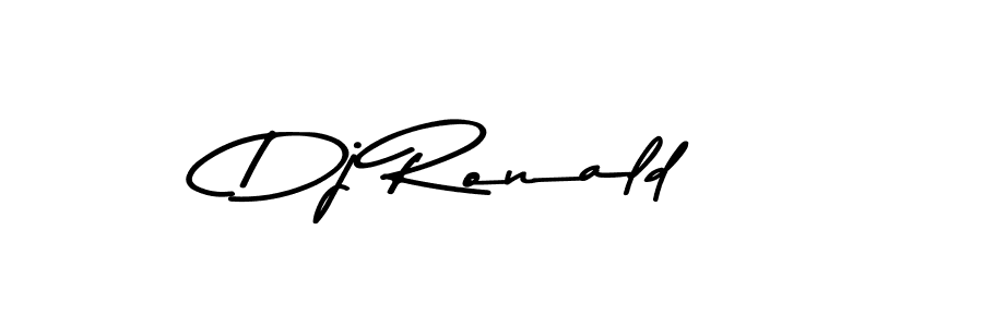 Create a beautiful signature design for name Dj Ronald. With this signature (Asem Kandis PERSONAL USE) fonts, you can make a handwritten signature for free. Dj Ronald signature style 9 images and pictures png