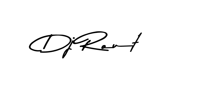 Design your own signature with our free online signature maker. With this signature software, you can create a handwritten (Asem Kandis PERSONAL USE) signature for name Dj Rout. Dj Rout signature style 9 images and pictures png