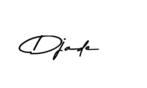 Use a signature maker to create a handwritten signature online. With this signature software, you can design (Asem Kandis PERSONAL USE) your own signature for name Djade. Djade signature style 9 images and pictures png