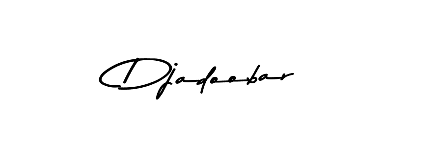 Design your own signature with our free online signature maker. With this signature software, you can create a handwritten (Asem Kandis PERSONAL USE) signature for name Djadoobar. Djadoobar signature style 9 images and pictures png