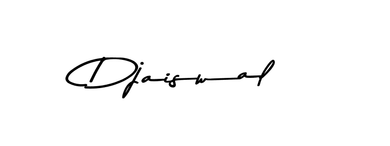 Use a signature maker to create a handwritten signature online. With this signature software, you can design (Asem Kandis PERSONAL USE) your own signature for name Djaiswal. Djaiswal signature style 9 images and pictures png