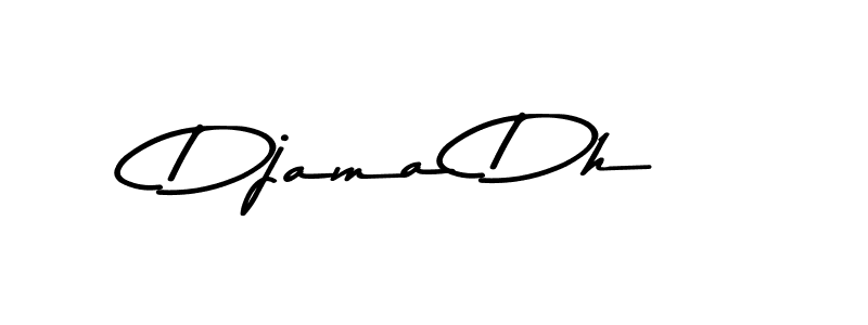 Make a beautiful signature design for name Djama Dh. Use this online signature maker to create a handwritten signature for free. Djama Dh signature style 9 images and pictures png