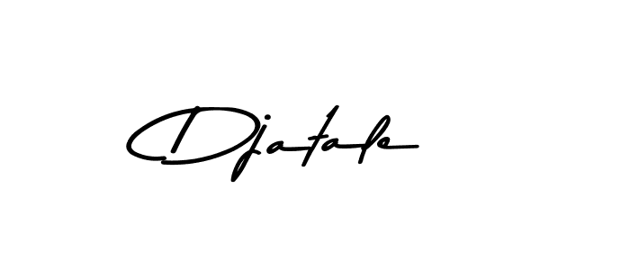 Design your own signature with our free online signature maker. With this signature software, you can create a handwritten (Asem Kandis PERSONAL USE) signature for name Djatale. Djatale signature style 9 images and pictures png