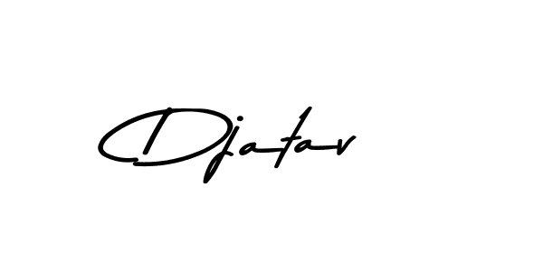 Asem Kandis PERSONAL USE is a professional signature style that is perfect for those who want to add a touch of class to their signature. It is also a great choice for those who want to make their signature more unique. Get Djatav name to fancy signature for free. Djatav signature style 9 images and pictures png