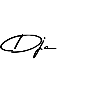 Asem Kandis PERSONAL USE is a professional signature style that is perfect for those who want to add a touch of class to their signature. It is also a great choice for those who want to make their signature more unique. Get Djc name to fancy signature for free. Djc signature style 9 images and pictures png