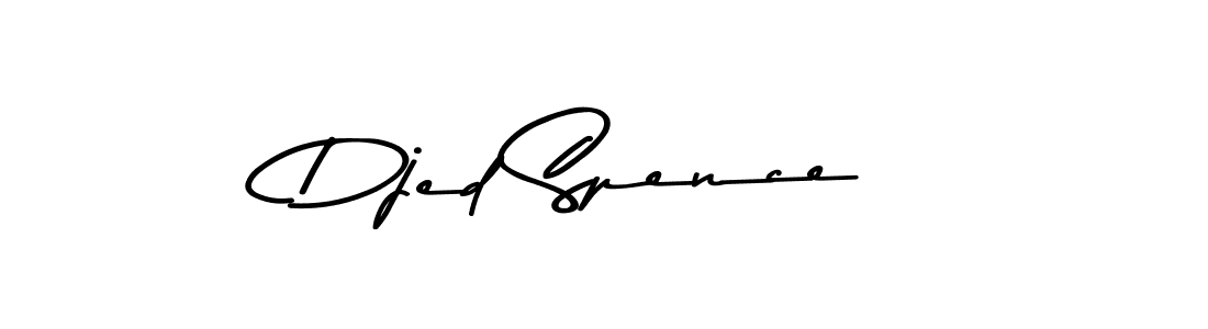 Use a signature maker to create a handwritten signature online. With this signature software, you can design (Asem Kandis PERSONAL USE) your own signature for name Djed Spence. Djed Spence signature style 9 images and pictures png