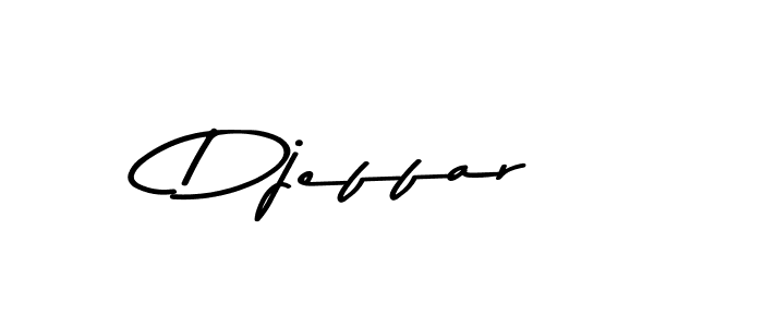 Create a beautiful signature design for name Djeffar. With this signature (Asem Kandis PERSONAL USE) fonts, you can make a handwritten signature for free. Djeffar signature style 9 images and pictures png