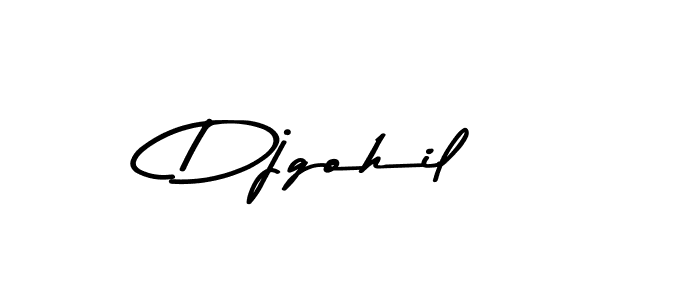 The best way (Asem Kandis PERSONAL USE) to make a short signature is to pick only two or three words in your name. The name Djgohil include a total of six letters. For converting this name. Djgohil signature style 9 images and pictures png