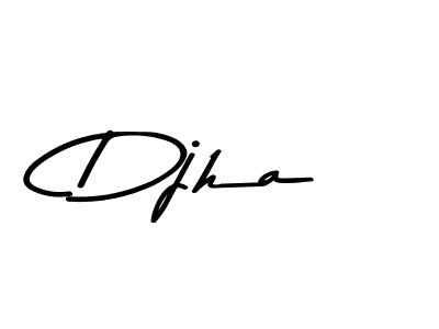 Also we have Djha name is the best signature style. Create professional handwritten signature collection using Asem Kandis PERSONAL USE autograph style. Djha signature style 9 images and pictures png