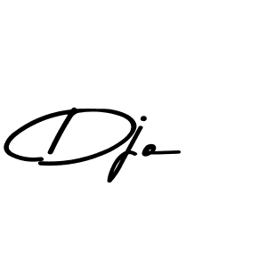 You should practise on your own different ways (Asem Kandis PERSONAL USE) to write your name (Djo) in signature. don't let someone else do it for you. Djo signature style 9 images and pictures png