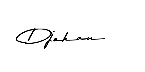 Djohan stylish signature style. Best Handwritten Sign (Asem Kandis PERSONAL USE) for my name. Handwritten Signature Collection Ideas for my name Djohan. Djohan signature style 9 images and pictures png