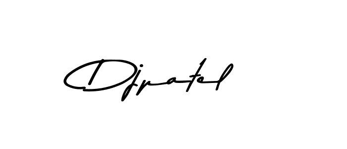 Design your own signature with our free online signature maker. With this signature software, you can create a handwritten (Asem Kandis PERSONAL USE) signature for name Djpatel. Djpatel signature style 9 images and pictures png