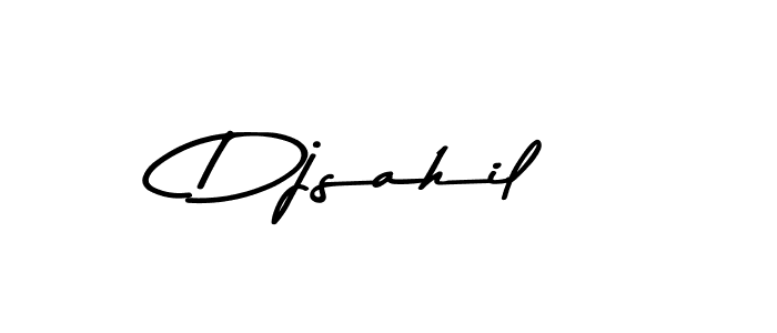 How to make Djsahil signature? Asem Kandis PERSONAL USE is a professional autograph style. Create handwritten signature for Djsahil name. Djsahil signature style 9 images and pictures png