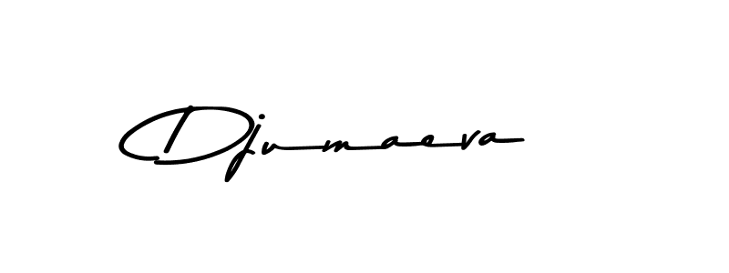 Create a beautiful signature design for name Djumaeva. With this signature (Asem Kandis PERSONAL USE) fonts, you can make a handwritten signature for free. Djumaeva signature style 9 images and pictures png