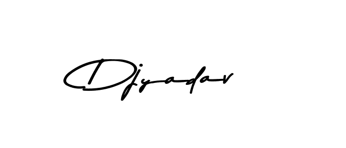 if you are searching for the best signature style for your name Djyadav. so please give up your signature search. here we have designed multiple signature styles  using Asem Kandis PERSONAL USE. Djyadav signature style 9 images and pictures png