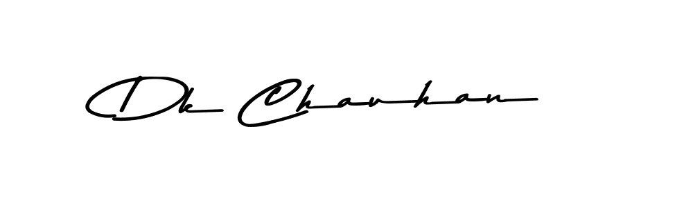 You should practise on your own different ways (Asem Kandis PERSONAL USE) to write your name (Dk Chauhan) in signature. don't let someone else do it for you. Dk Chauhan signature style 9 images and pictures png