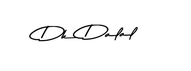 Also You can easily find your signature by using the search form. We will create Dk Dalal name handwritten signature images for you free of cost using Asem Kandis PERSONAL USE sign style. Dk Dalal signature style 9 images and pictures png