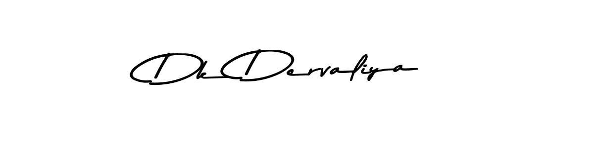 Also You can easily find your signature by using the search form. We will create Dk Dervaliya name handwritten signature images for you free of cost using Asem Kandis PERSONAL USE sign style. Dk Dervaliya signature style 9 images and pictures png