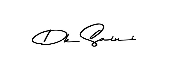 You should practise on your own different ways (Asem Kandis PERSONAL USE) to write your name (Dk Saini) in signature. don't let someone else do it for you. Dk Saini signature style 9 images and pictures png