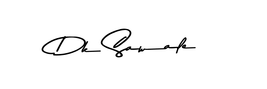 Dk Sawale stylish signature style. Best Handwritten Sign (Asem Kandis PERSONAL USE) for my name. Handwritten Signature Collection Ideas for my name Dk Sawale. Dk Sawale signature style 9 images and pictures png