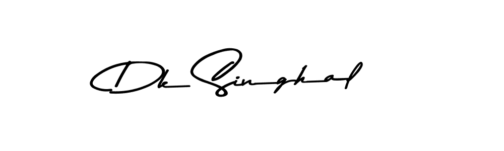 if you are searching for the best signature style for your name Dk Singhal. so please give up your signature search. here we have designed multiple signature styles  using Asem Kandis PERSONAL USE. Dk Singhal signature style 9 images and pictures png