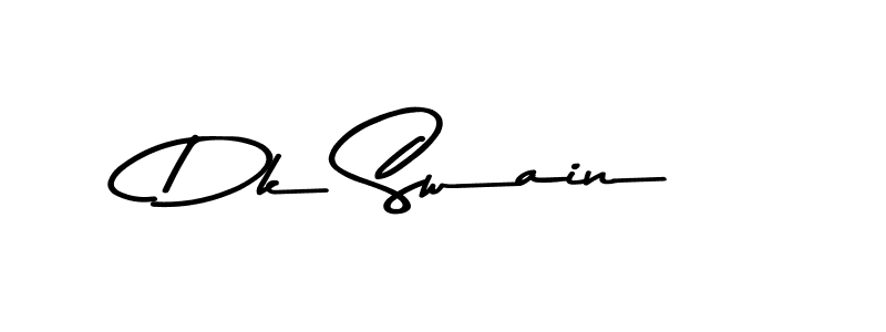 Make a beautiful signature design for name Dk Swain. With this signature (Asem Kandis PERSONAL USE) style, you can create a handwritten signature for free. Dk Swain signature style 9 images and pictures png