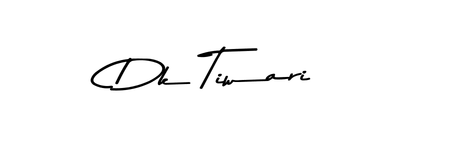Create a beautiful signature design for name Dk Tiwari. With this signature (Asem Kandis PERSONAL USE) fonts, you can make a handwritten signature for free. Dk Tiwari signature style 9 images and pictures png