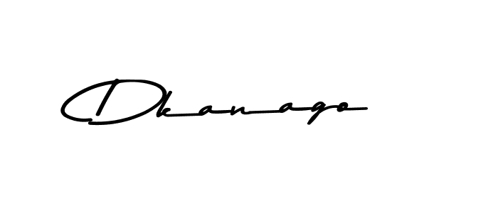 Use a signature maker to create a handwritten signature online. With this signature software, you can design (Asem Kandis PERSONAL USE) your own signature for name Dkanago. Dkanago signature style 9 images and pictures png