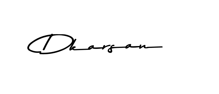 You should practise on your own different ways (Asem Kandis PERSONAL USE) to write your name (Dkarsan) in signature. don't let someone else do it for you. Dkarsan signature style 9 images and pictures png