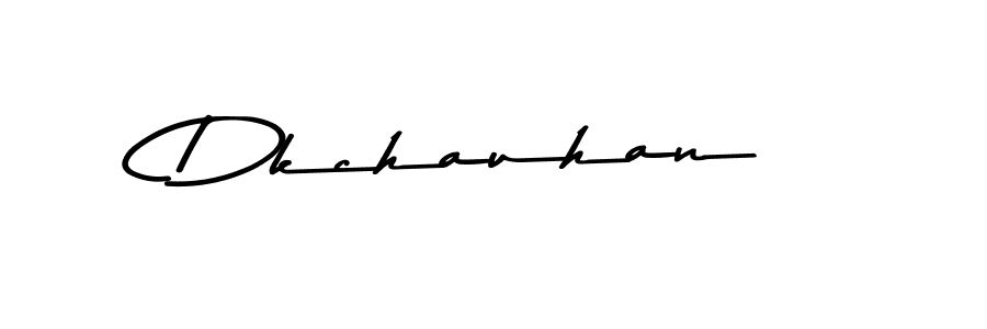 How to make Dkchauhan signature? Asem Kandis PERSONAL USE is a professional autograph style. Create handwritten signature for Dkchauhan name. Dkchauhan signature style 9 images and pictures png