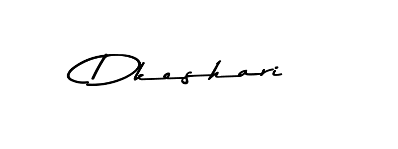 Design your own signature with our free online signature maker. With this signature software, you can create a handwritten (Asem Kandis PERSONAL USE) signature for name Dkeshari. Dkeshari signature style 9 images and pictures png