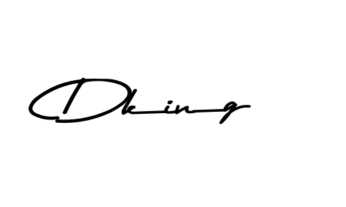 Make a beautiful signature design for name Dking. With this signature (Asem Kandis PERSONAL USE) style, you can create a handwritten signature for free. Dking signature style 9 images and pictures png