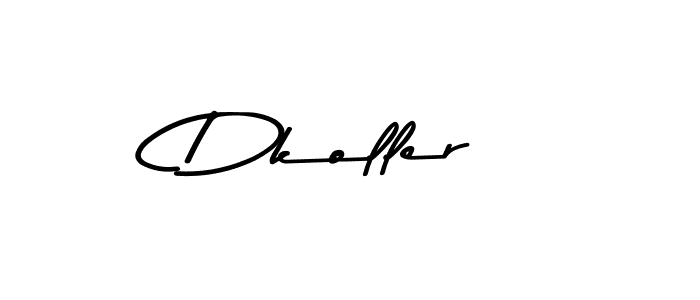 You should practise on your own different ways (Asem Kandis PERSONAL USE) to write your name (Dkoller) in signature. don't let someone else do it for you. Dkoller signature style 9 images and pictures png