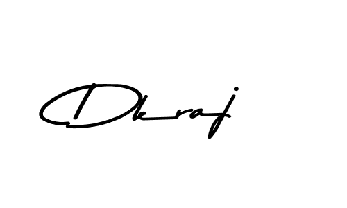 Make a beautiful signature design for name Dkraj. With this signature (Asem Kandis PERSONAL USE) style, you can create a handwritten signature for free. Dkraj signature style 9 images and pictures png