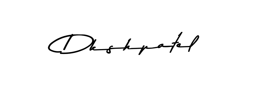 How to make Dkshpatel signature? Asem Kandis PERSONAL USE is a professional autograph style. Create handwritten signature for Dkshpatel name. Dkshpatel signature style 9 images and pictures png