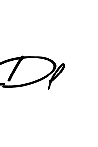 Design your own signature with our free online signature maker. With this signature software, you can create a handwritten (Asem Kandis PERSONAL USE) signature for name Dl. Dl signature style 9 images and pictures png