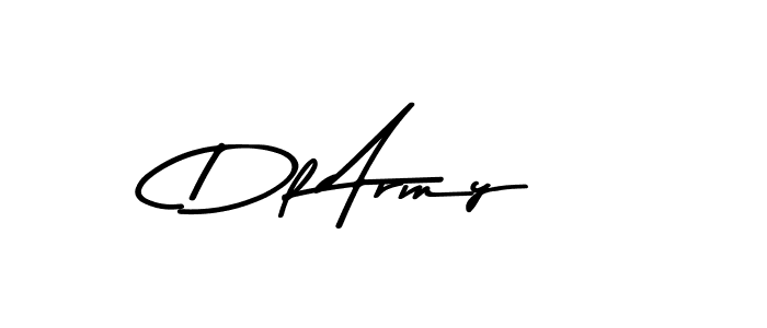 Design your own signature with our free online signature maker. With this signature software, you can create a handwritten (Asem Kandis PERSONAL USE) signature for name Dl Army. Dl Army signature style 9 images and pictures png