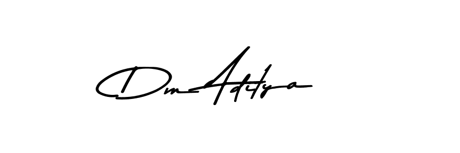 Also You can easily find your signature by using the search form. We will create Dm Aditya name handwritten signature images for you free of cost using Asem Kandis PERSONAL USE sign style. Dm Aditya signature style 9 images and pictures png