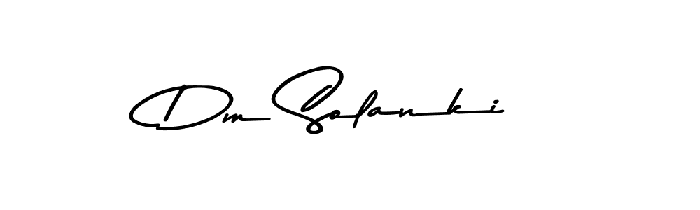 You should practise on your own different ways (Asem Kandis PERSONAL USE) to write your name (Dm Solanki) in signature. don't let someone else do it for you. Dm Solanki signature style 9 images and pictures png