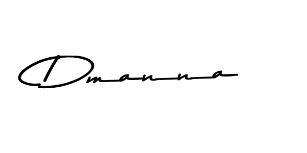 How to make Dmanna signature? Asem Kandis PERSONAL USE is a professional autograph style. Create handwritten signature for Dmanna name. Dmanna signature style 9 images and pictures png