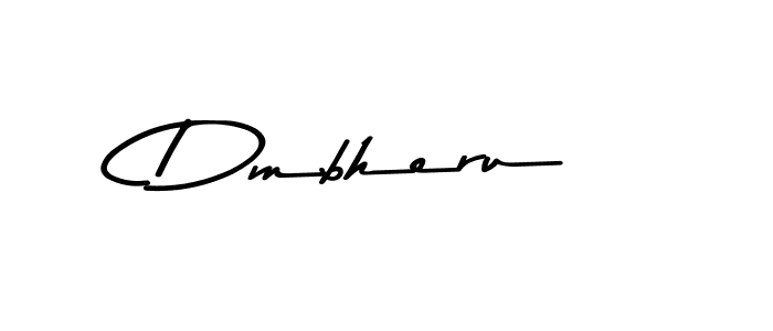 How to make Dmbheru signature? Asem Kandis PERSONAL USE is a professional autograph style. Create handwritten signature for Dmbheru name. Dmbheru signature style 9 images and pictures png