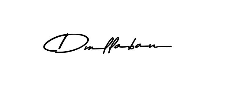 Create a beautiful signature design for name Dmllaban. With this signature (Asem Kandis PERSONAL USE) fonts, you can make a handwritten signature for free. Dmllaban signature style 9 images and pictures png