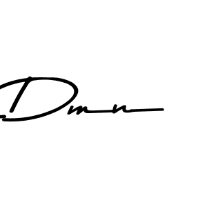 This is the best signature style for the Dmn name. Also you like these signature font (Asem Kandis PERSONAL USE). Mix name signature. Dmn signature style 9 images and pictures png