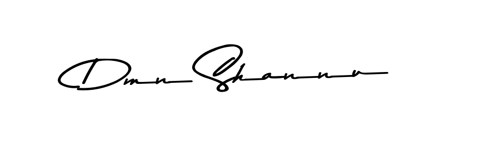 Dmn Shannu stylish signature style. Best Handwritten Sign (Asem Kandis PERSONAL USE) for my name. Handwritten Signature Collection Ideas for my name Dmn Shannu. Dmn Shannu signature style 9 images and pictures png