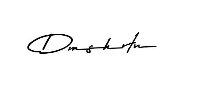 Similarly Asem Kandis PERSONAL USE is the best handwritten signature design. Signature creator online .You can use it as an online autograph creator for name Dmshrtn. Dmshrtn signature style 9 images and pictures png