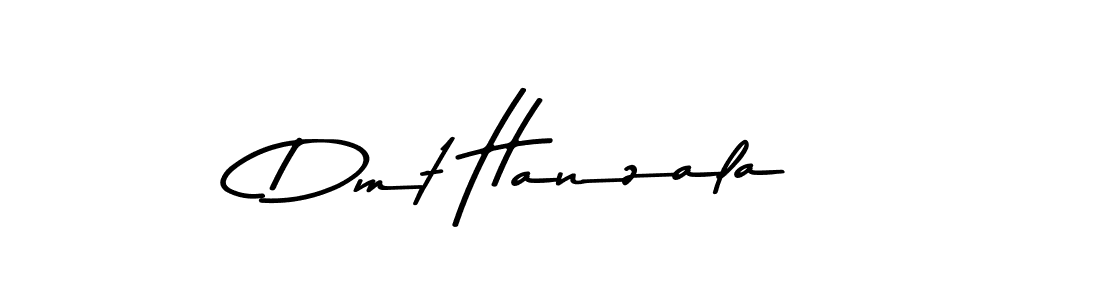 This is the best signature style for the Dmt Hanzala name. Also you like these signature font (Asem Kandis PERSONAL USE). Mix name signature. Dmt Hanzala signature style 9 images and pictures png